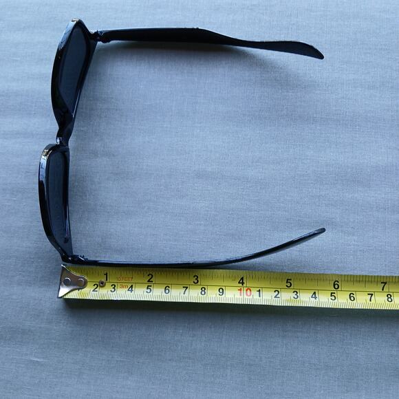 Classic Black Sunglasses OSFM adult sized simple unisex retro 80s 90s Y2K - Picture 14 of 15